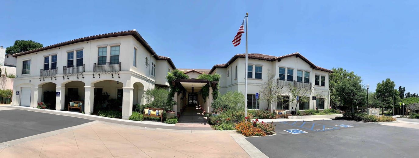 Exterior view of The Kensington Sierra Madre facility