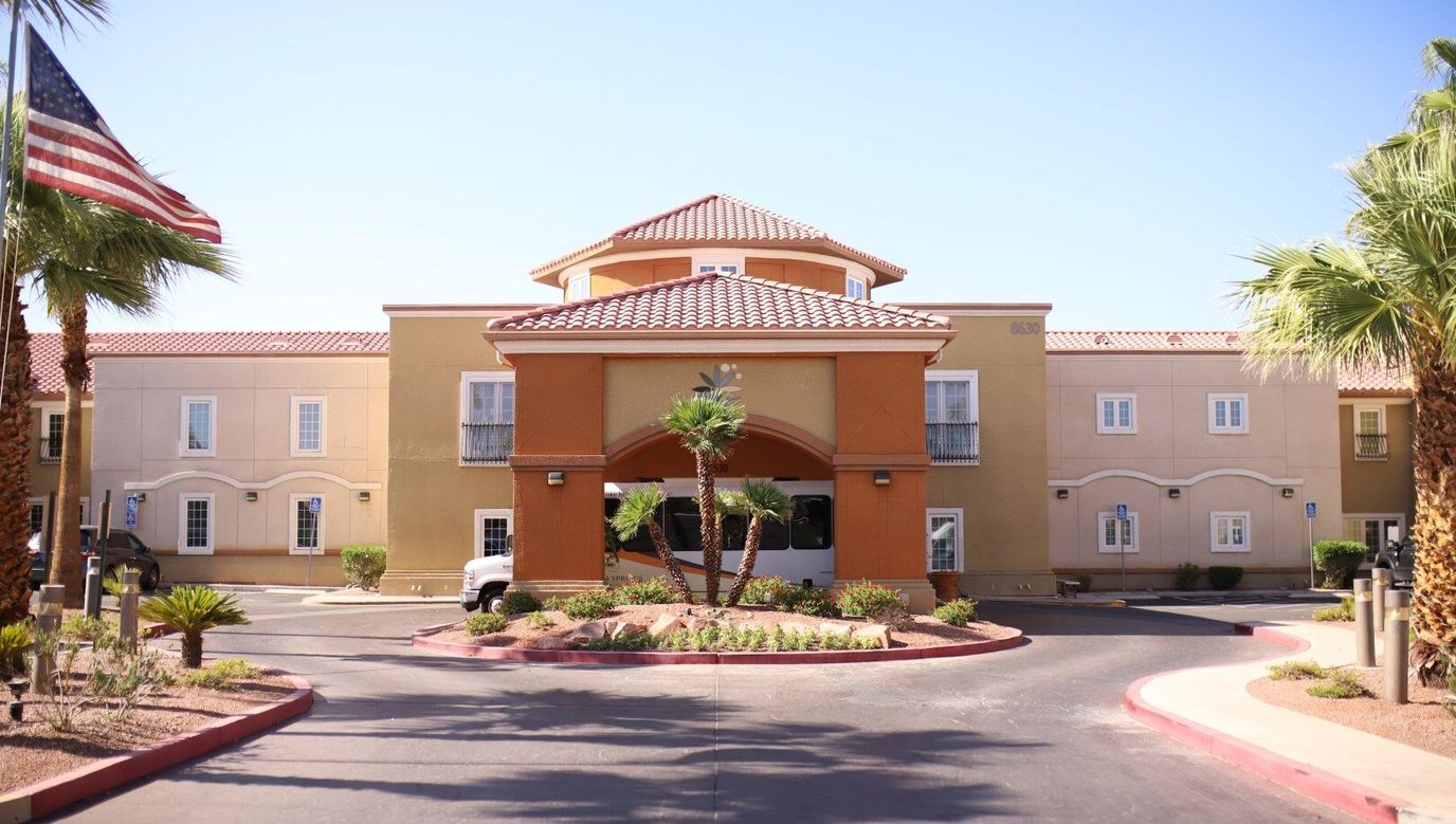 Exterior view of Acacia Springs assisted living facility