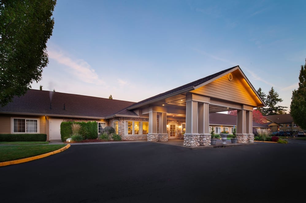Exterior view of Cedar Crest Alzheimer’s Special Care Center