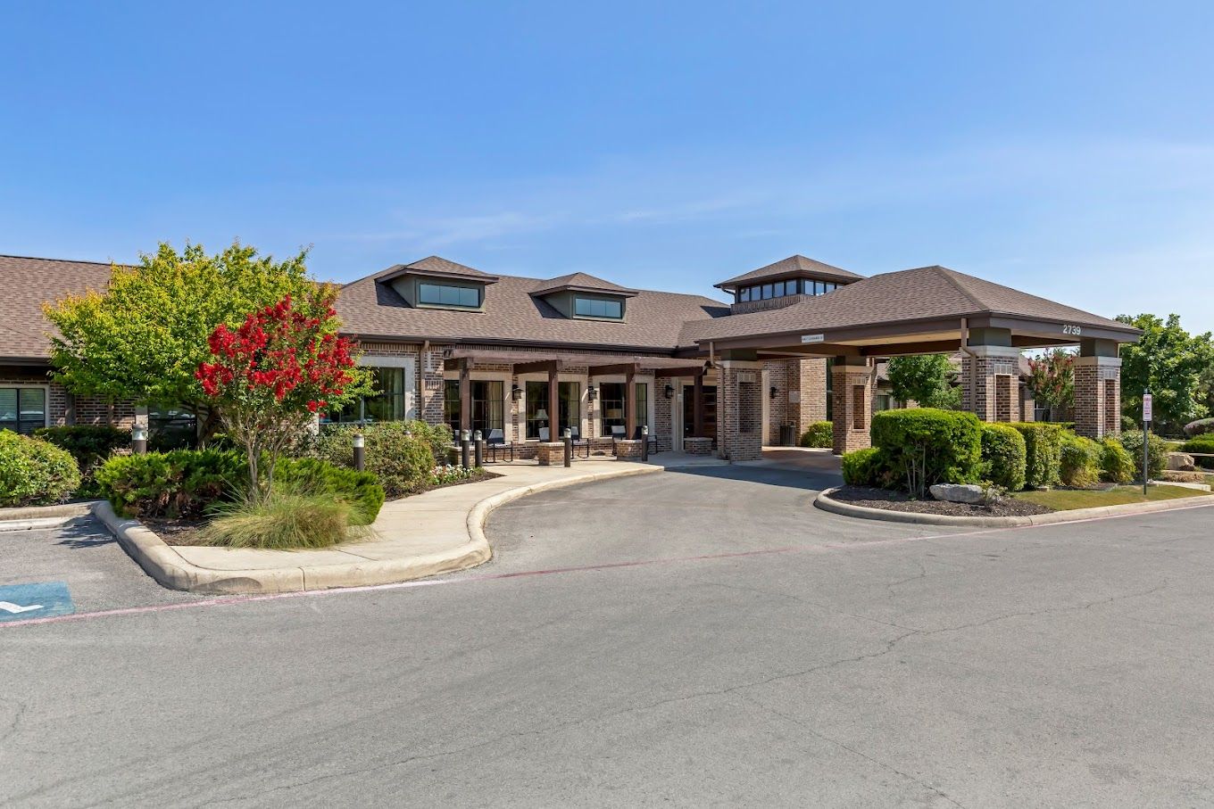 Exterior view of Ansel Park facility entrance