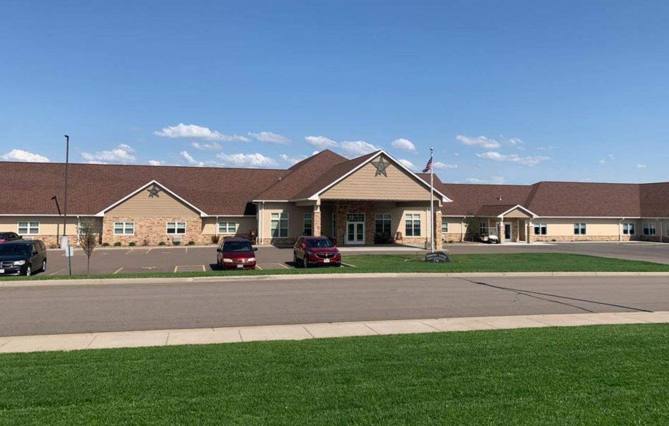 Exterior view of Athenian Living facility