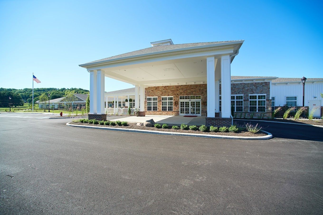 Front entrance of Danbury Millersburg facility