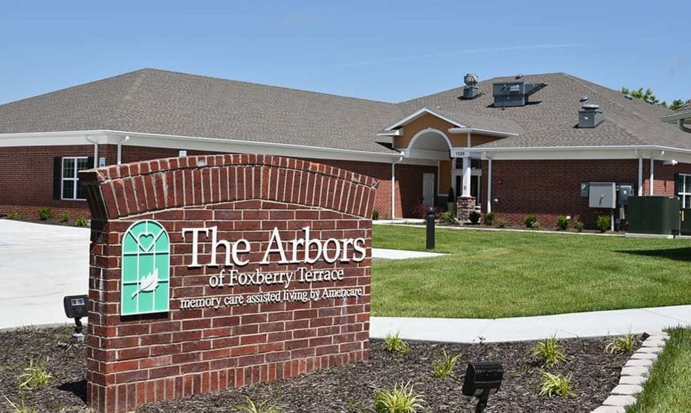 Exterior view of The Arbors at Foxberry Terrace facility