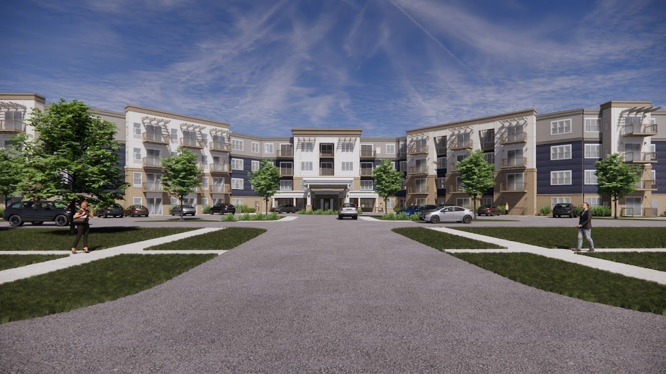 Exterior view of Hayden Grove Senior Living facility