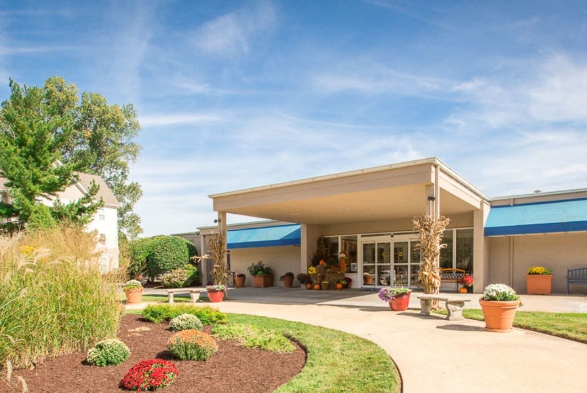 Front exterior of the Mallard Bay Nursing and Rehab facility