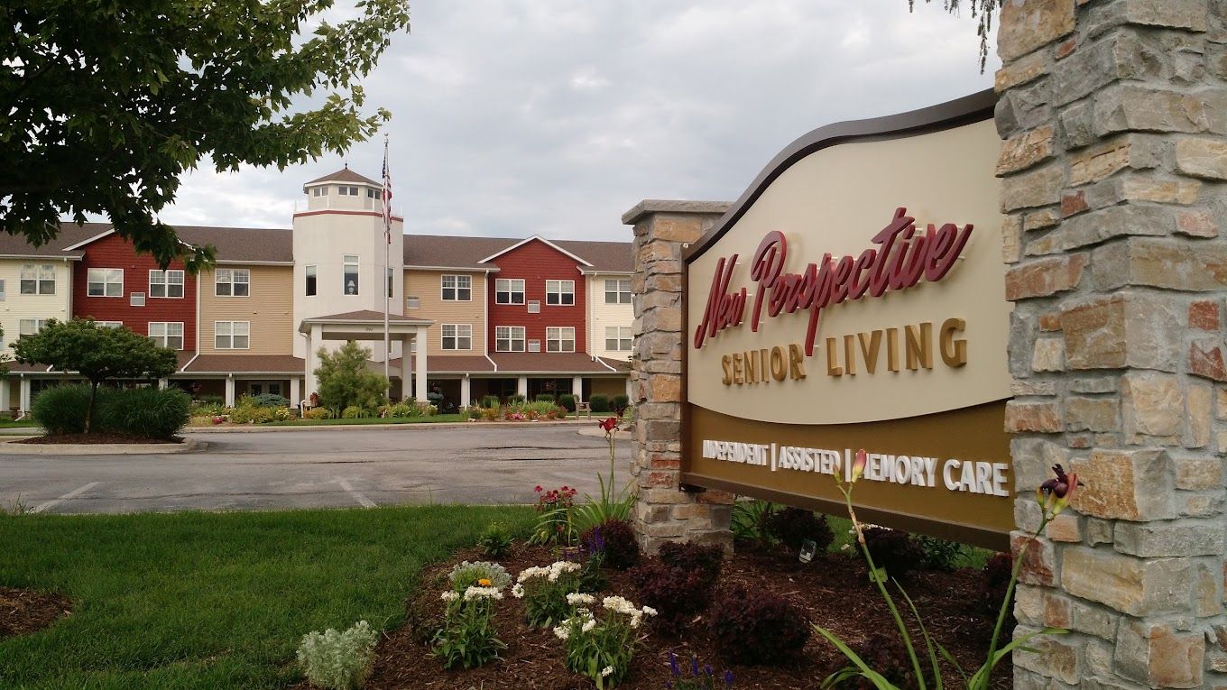 Exterior view of New Perspective Senior Living facility