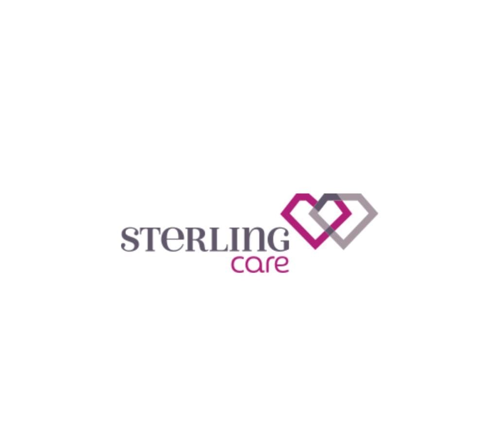 Sterling Care logo with heart design