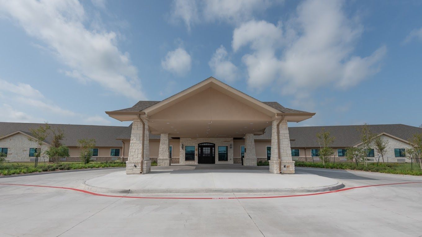 Front entrance of Sun Valley Rehabilitation and Healthcare Center