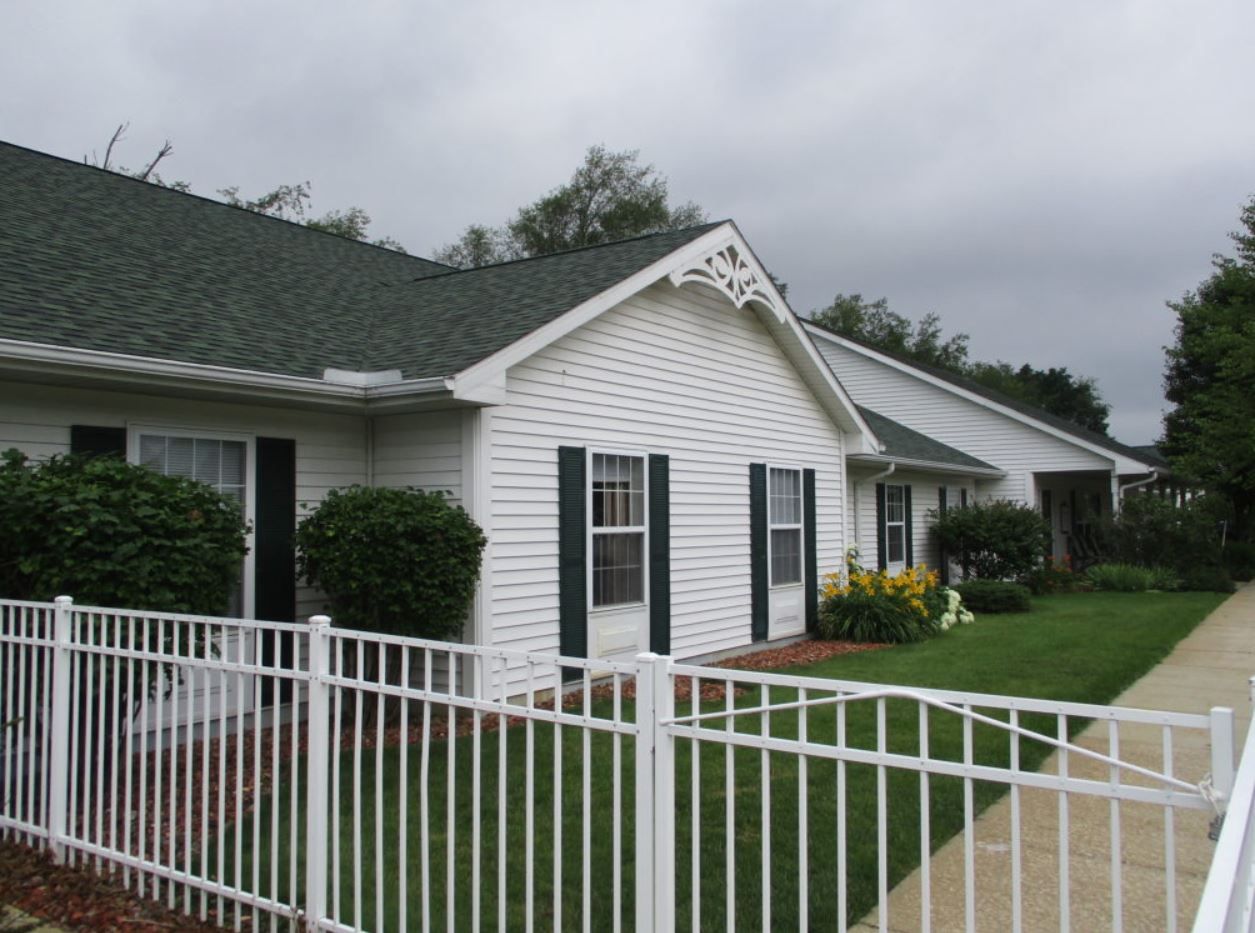 Exterior view of Tecumseh Place Assisted Living facility