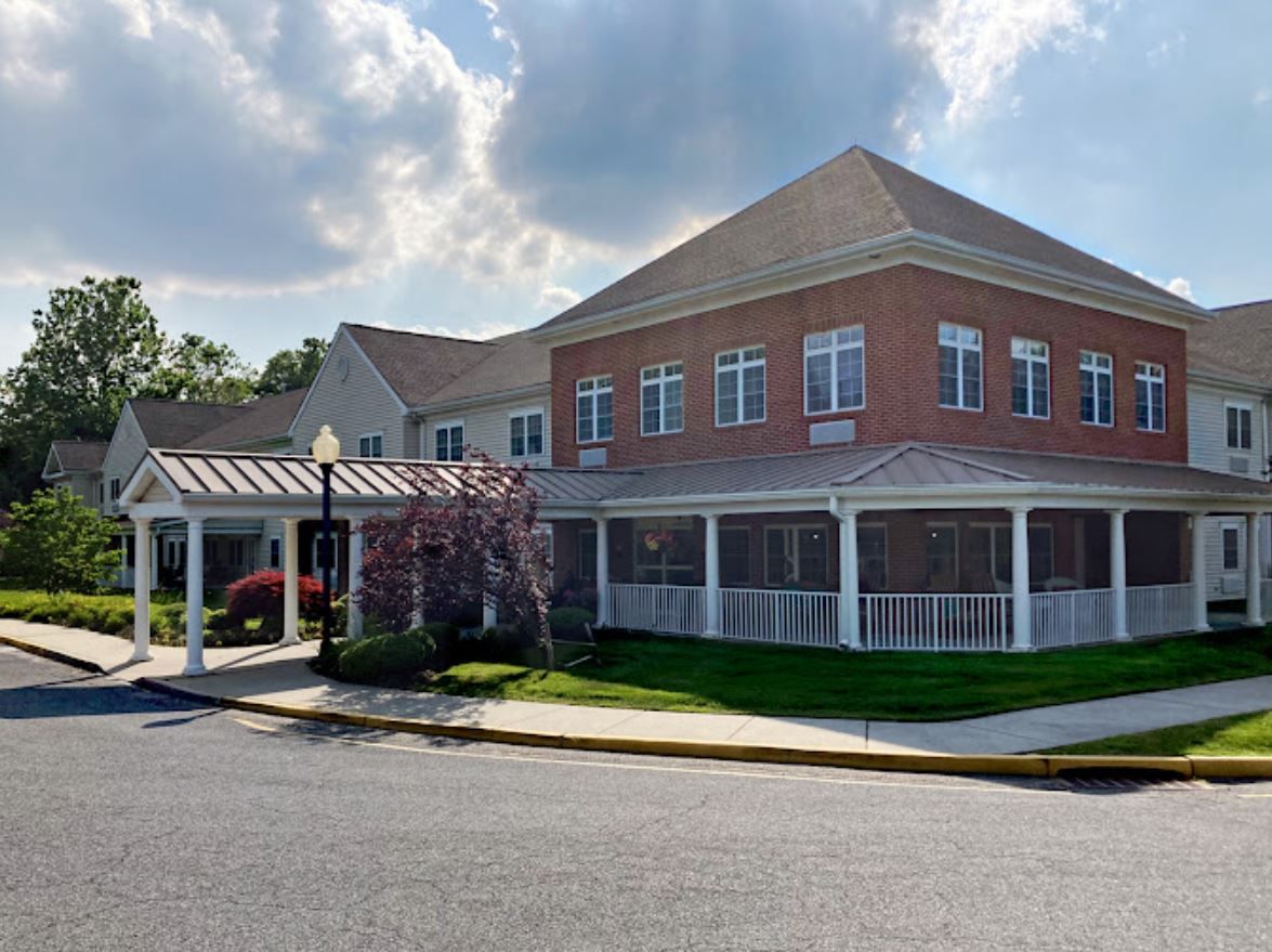 Exterior view of the assisted living facility