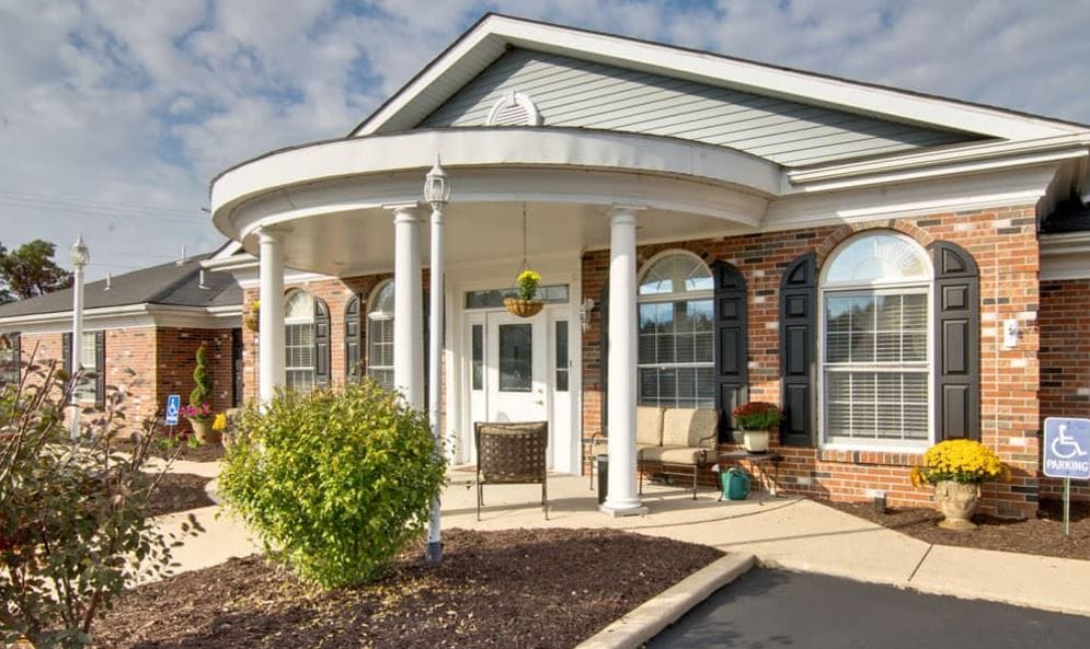 Exterior view of The Arbors at Dunsford Court