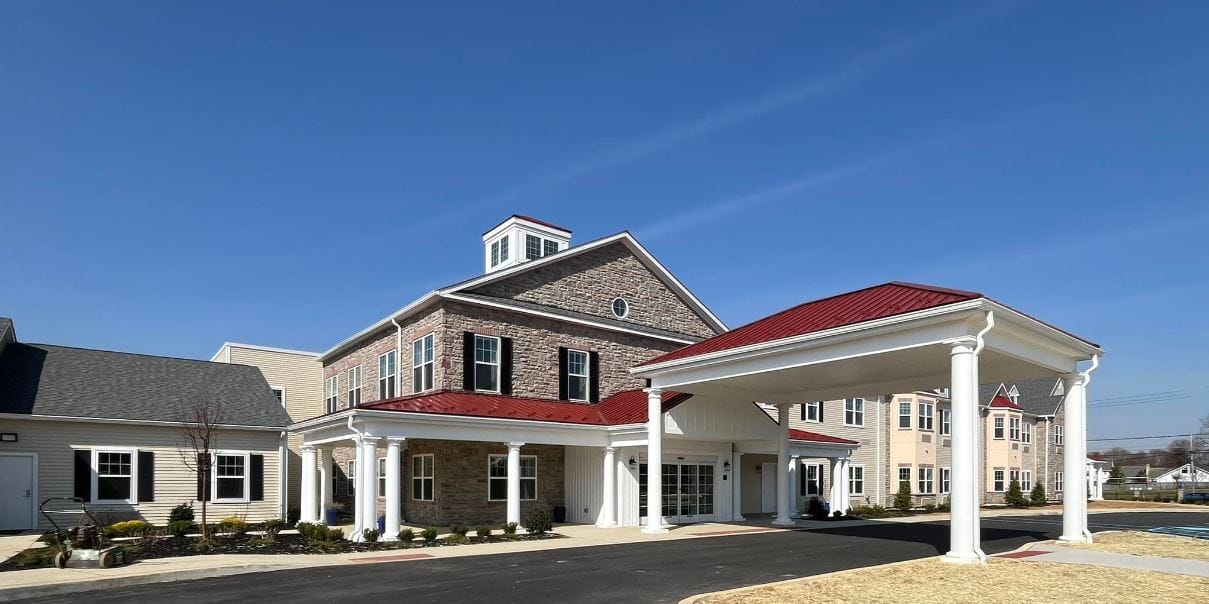 Exterior view of The Birches of Lehigh Valley building
