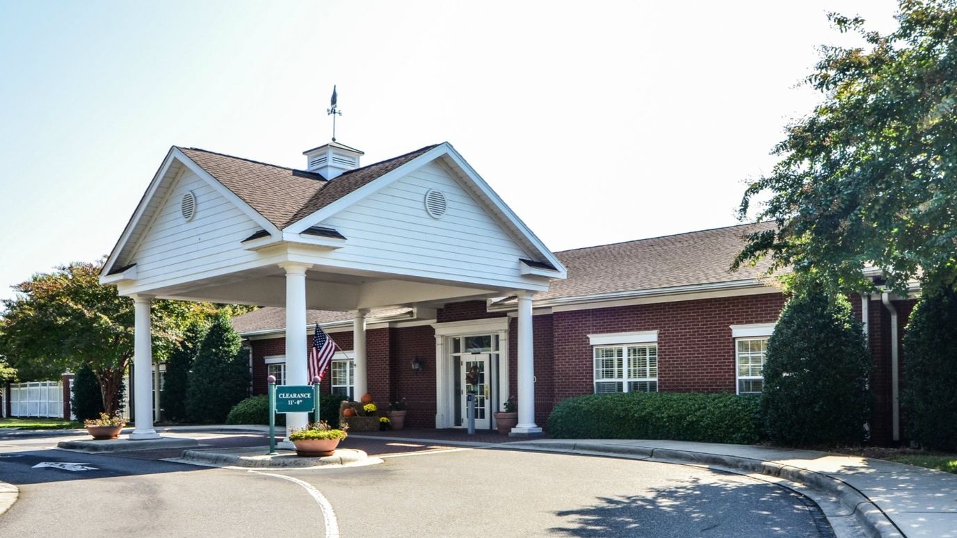 Front entrance of The Laurels & The Haven facility