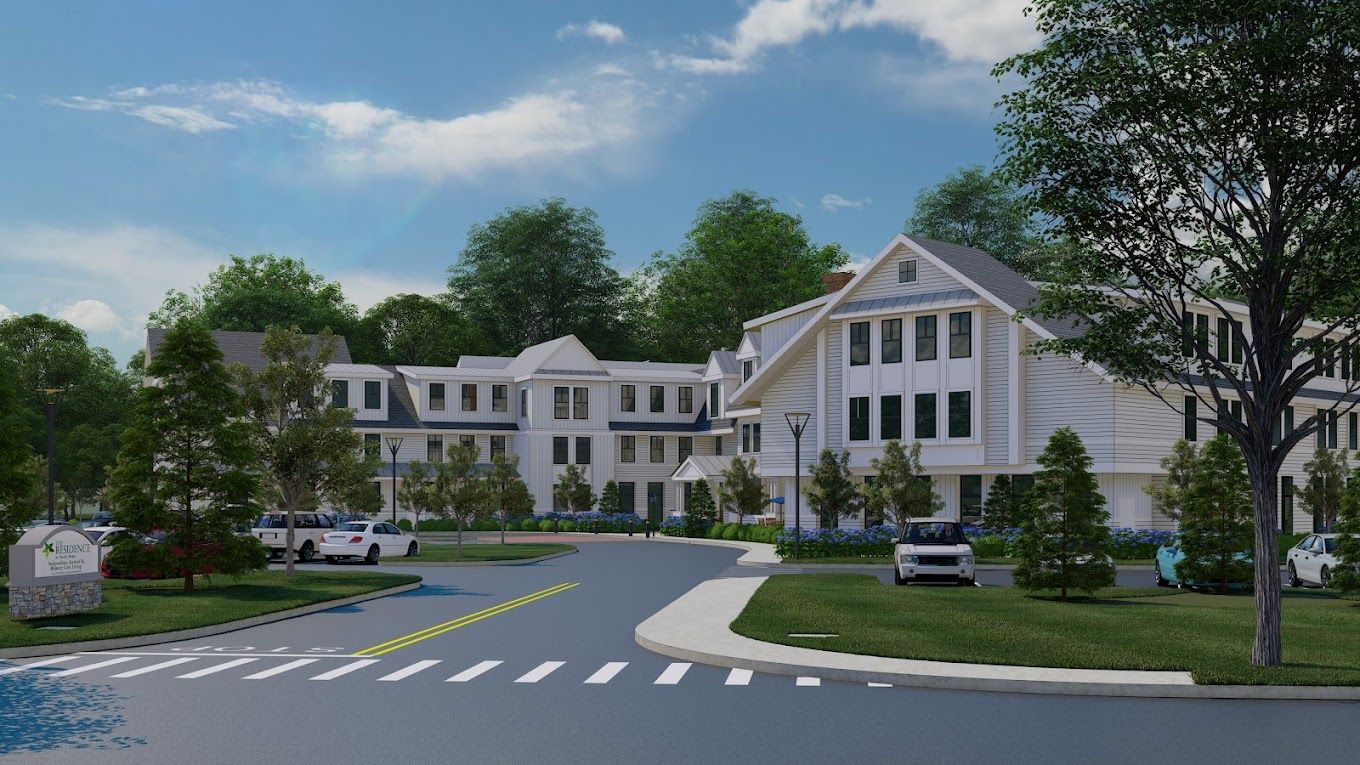 Exterior view of The Residence at Bedford