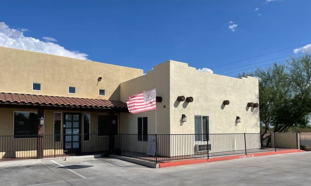 Exterior view of Visions Assisted Living building
