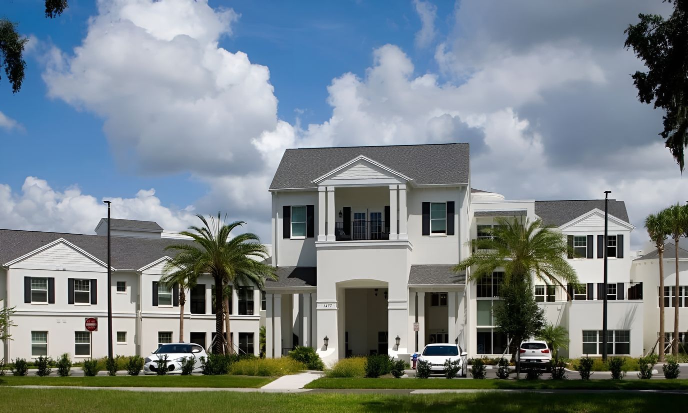 Exterior view of The Harrison of Wildwood facility