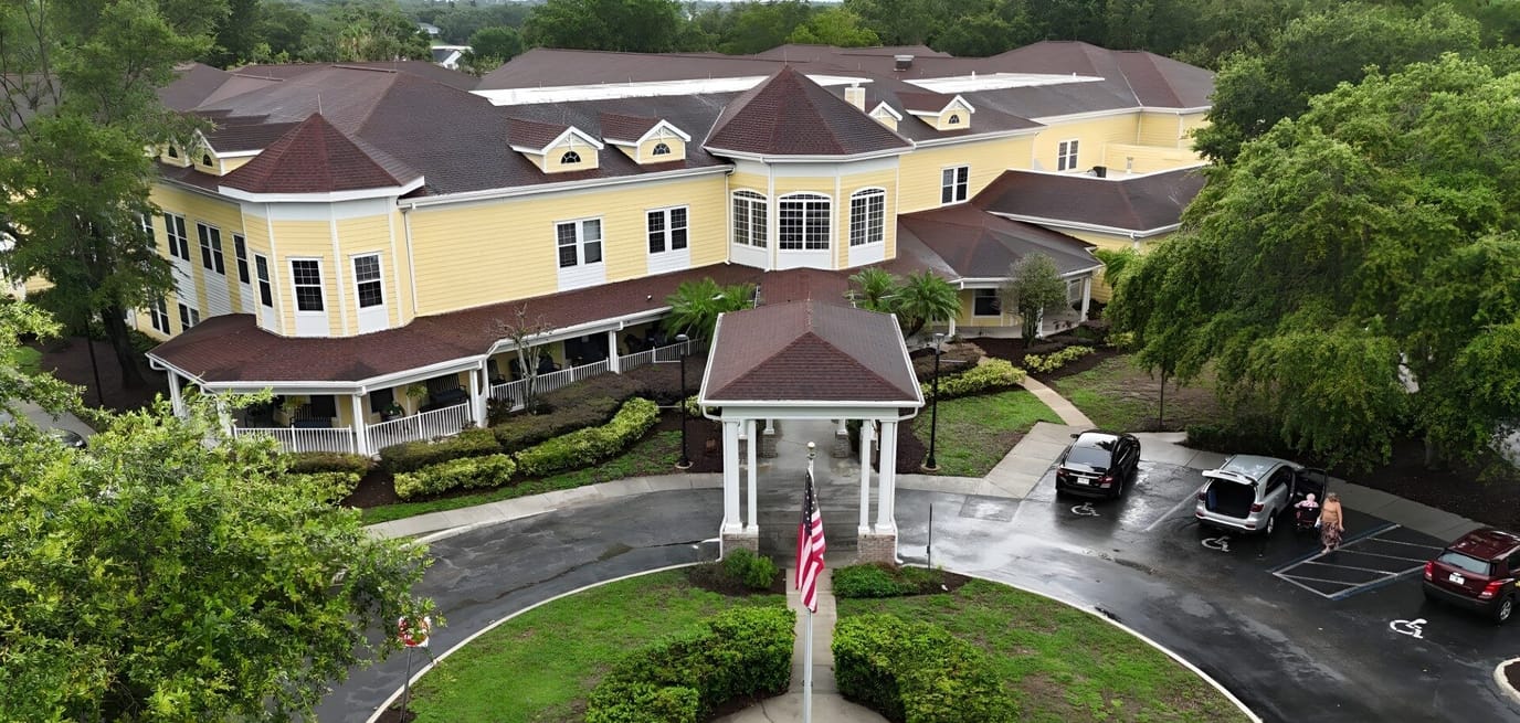Aerial view of the Madison at Ocoee facility