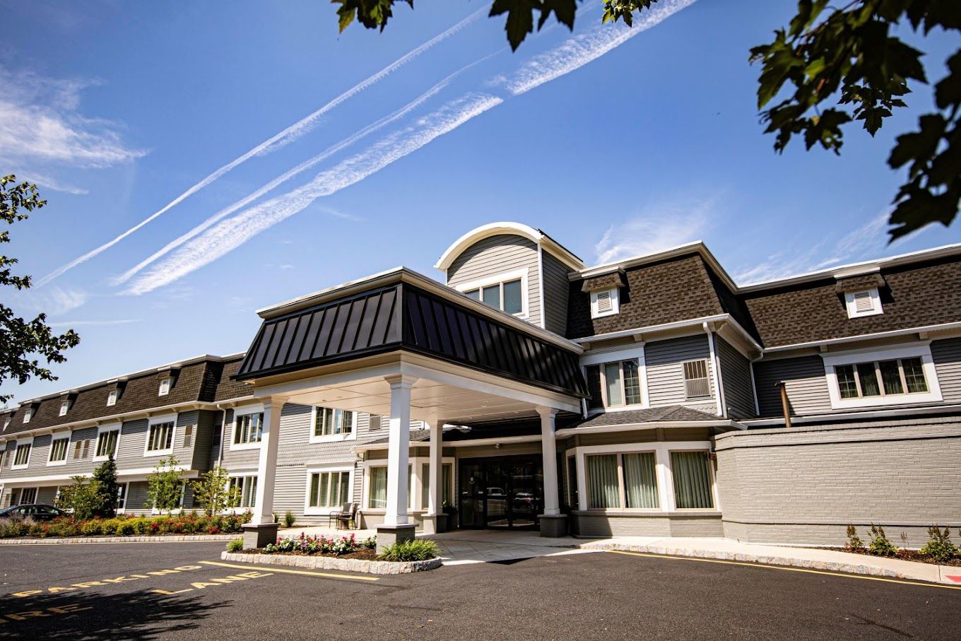 Exterior view of Arbor Terrace Shrewsbury entrance