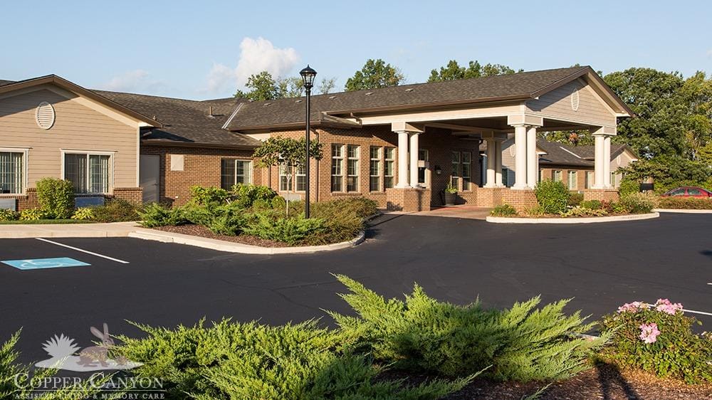 Exterior view of Copper Canyon Memory Care facility