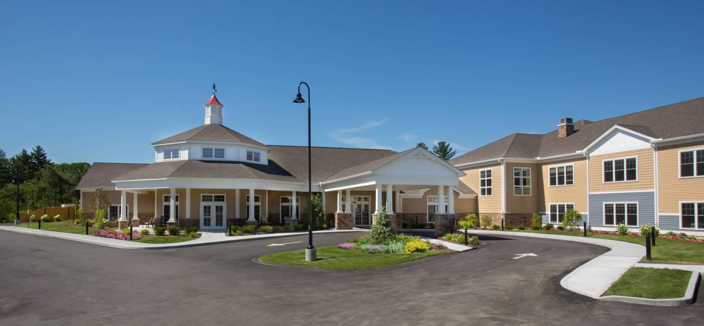Exterior view of Cornerstone at Milford Assisted Living