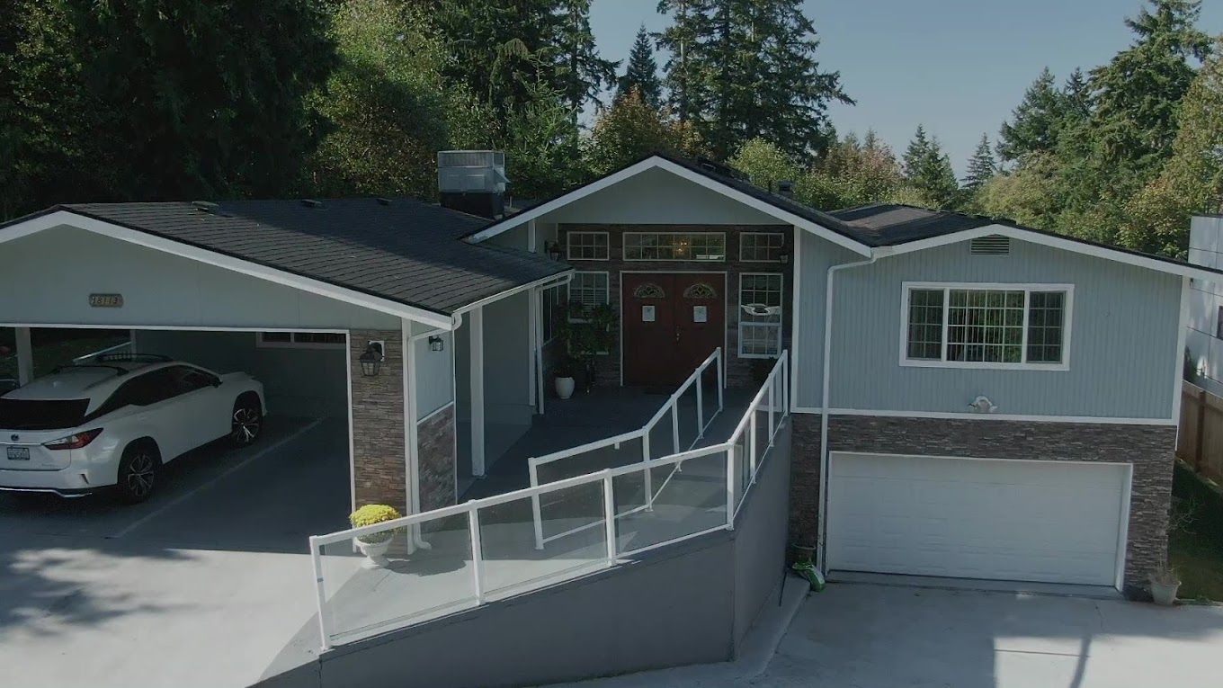 Exterior view of Elroi Adult Family Home facility