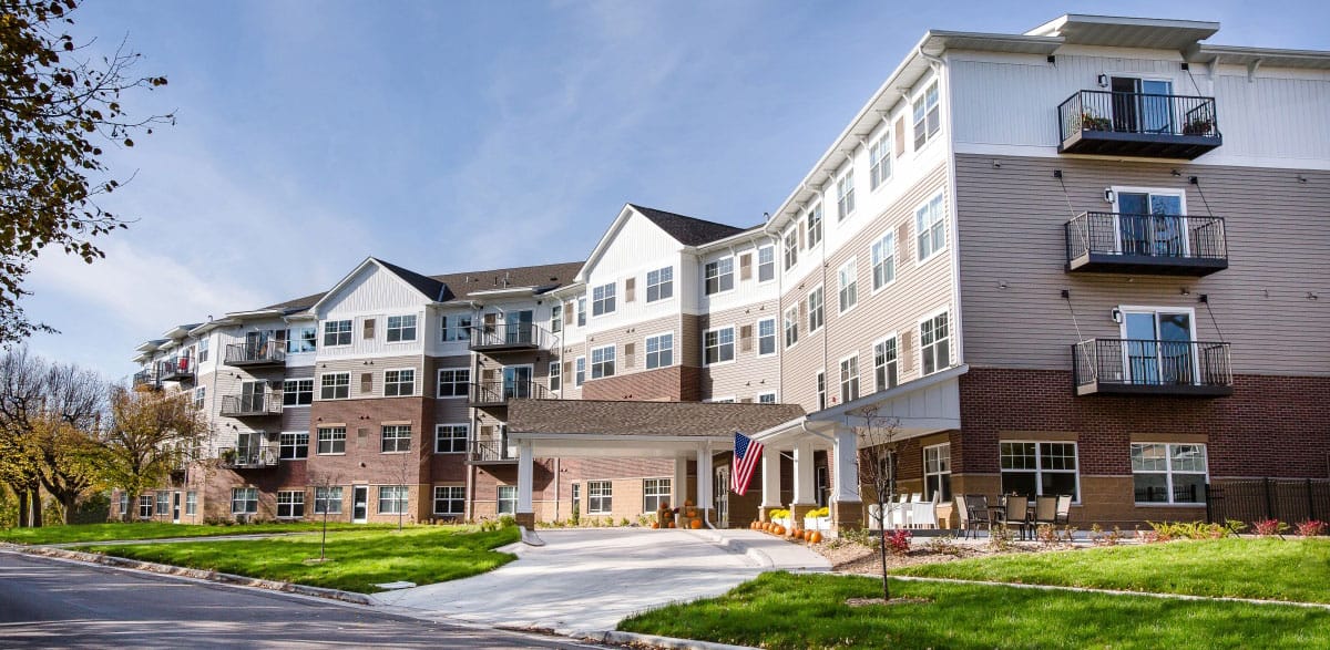 Exterior view of Highland Path assisted living facility