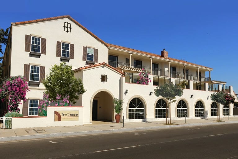 Exterior view of The Commons at Woodland Hills