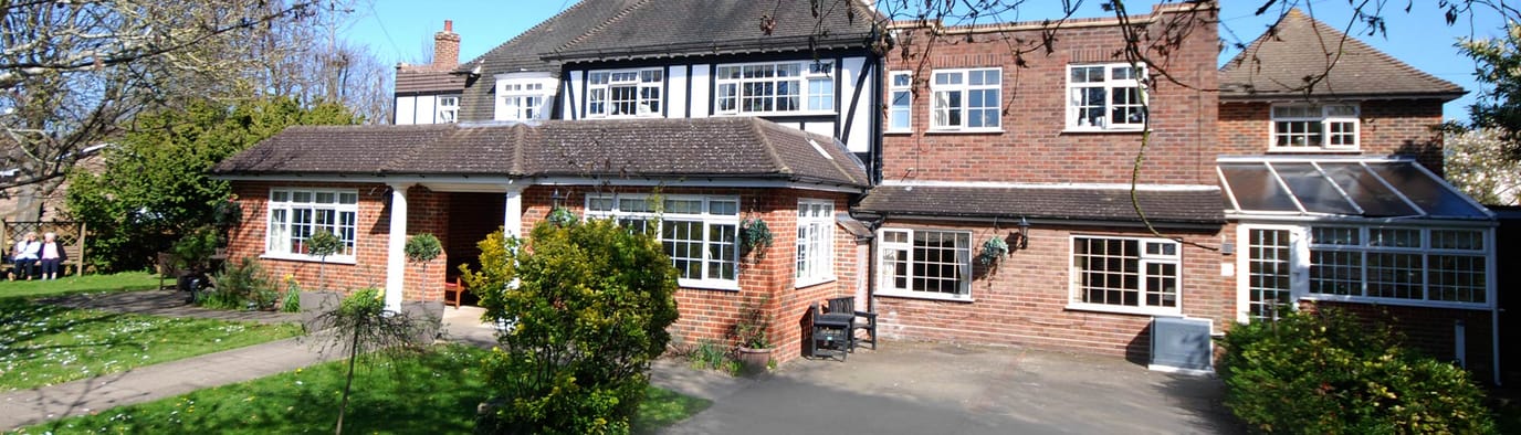 Exterior view of The Grange Care Home