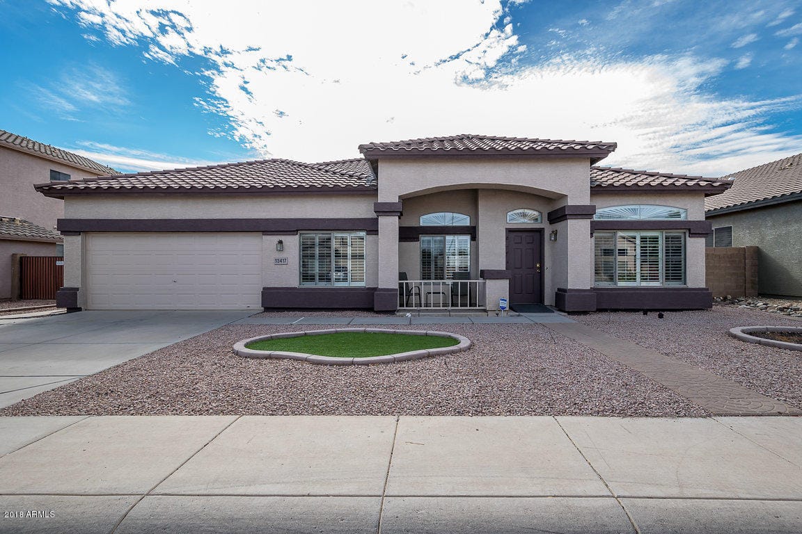 Exterior view of a single-story assisted living facility