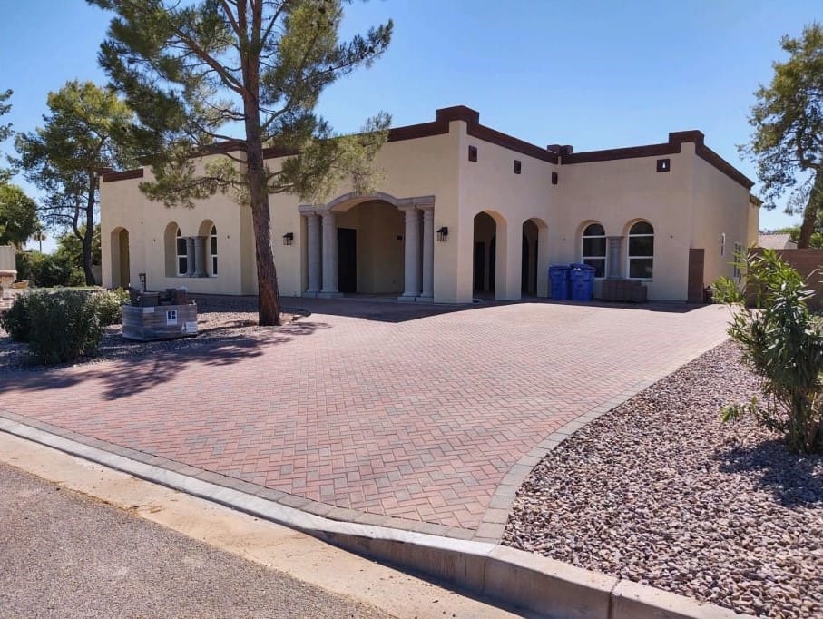 Exterior view of the assisted living facility building