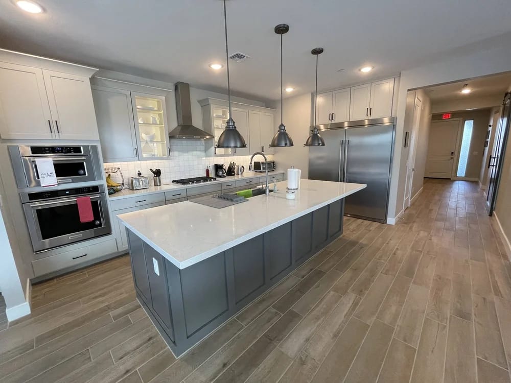 Bright kitchen in an assisted living facility