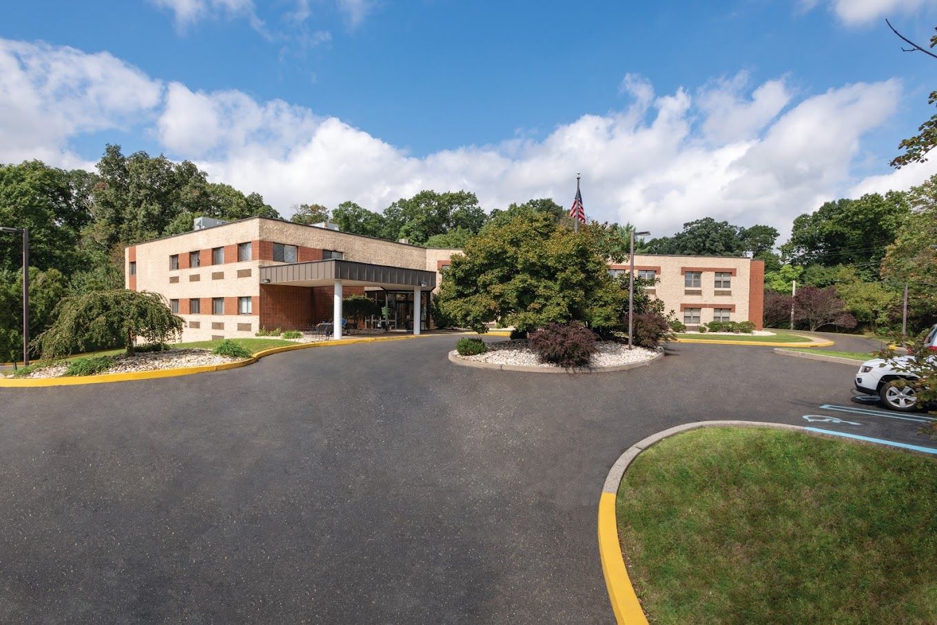 Exterior view of Dresher Hill Health & Rehabilitation Center
