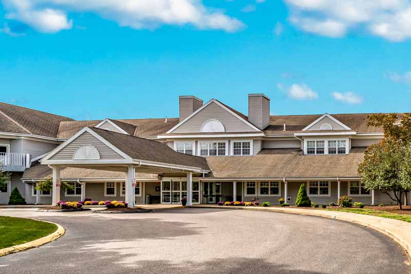 Exterior view of Pendleton Rehabilitation and Nursing Center