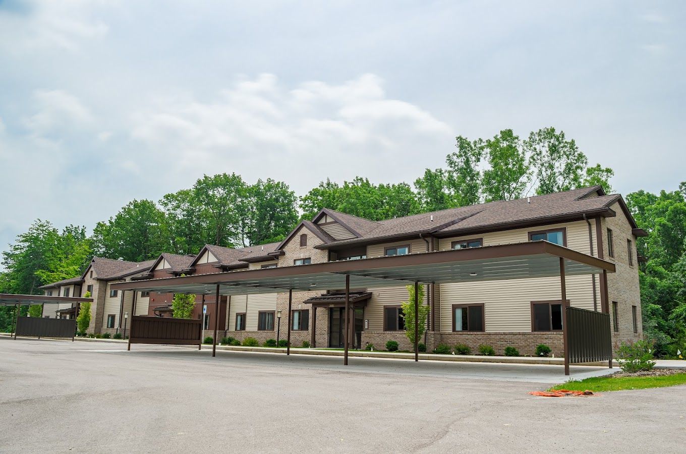 Exterior view of Burton Ridge assisted living facility
