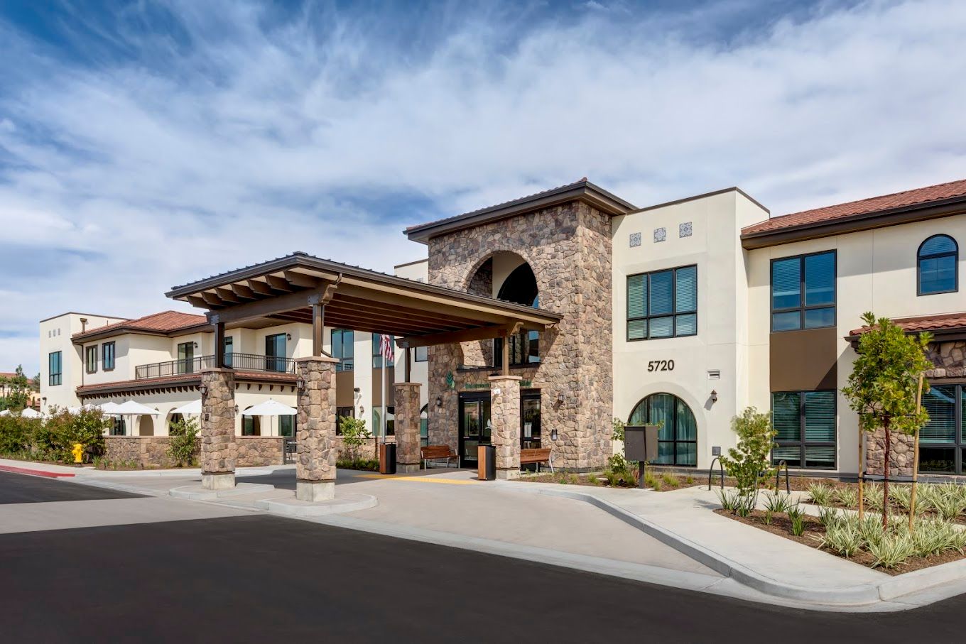 Exterior view of Westmont of Carmel Valley entrance