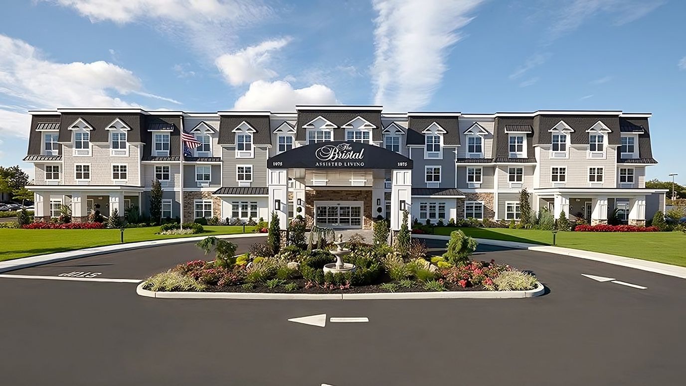 Exterior view of The Bristal at Bethpage facility