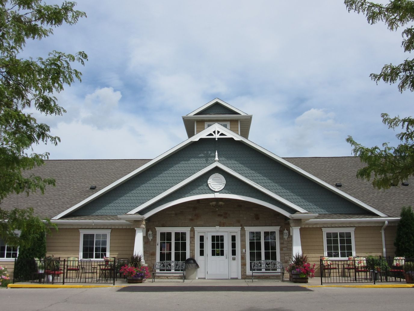Front entrance of Brillion West Haven facility