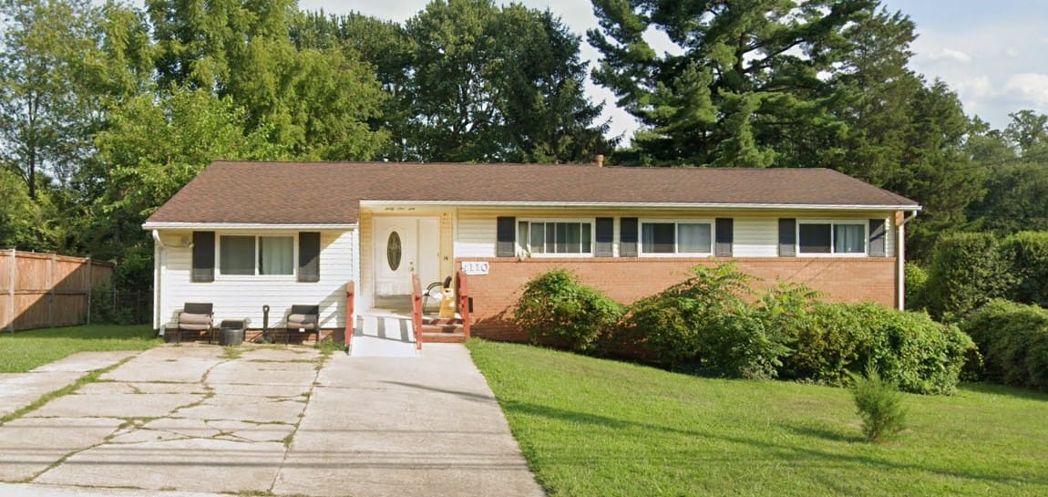 Exterior view of an assisted living facility