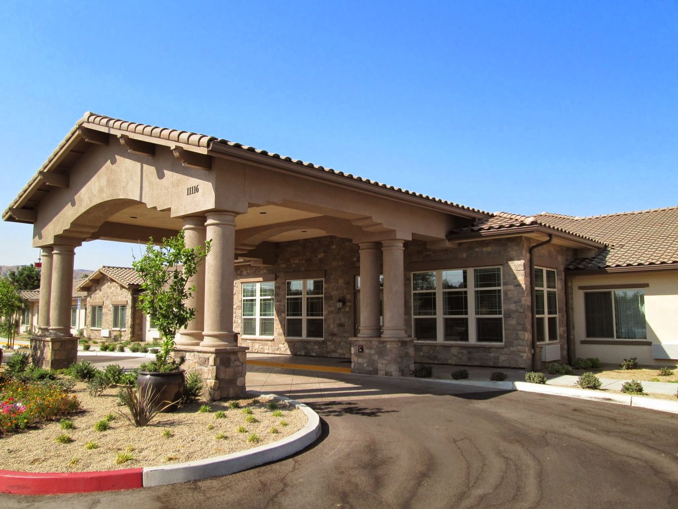Entrance of Blossom Grove Alzheimer's Special Care Center