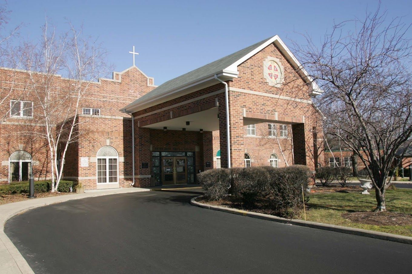 Front entrance of Citadel at Saint Benedict facility