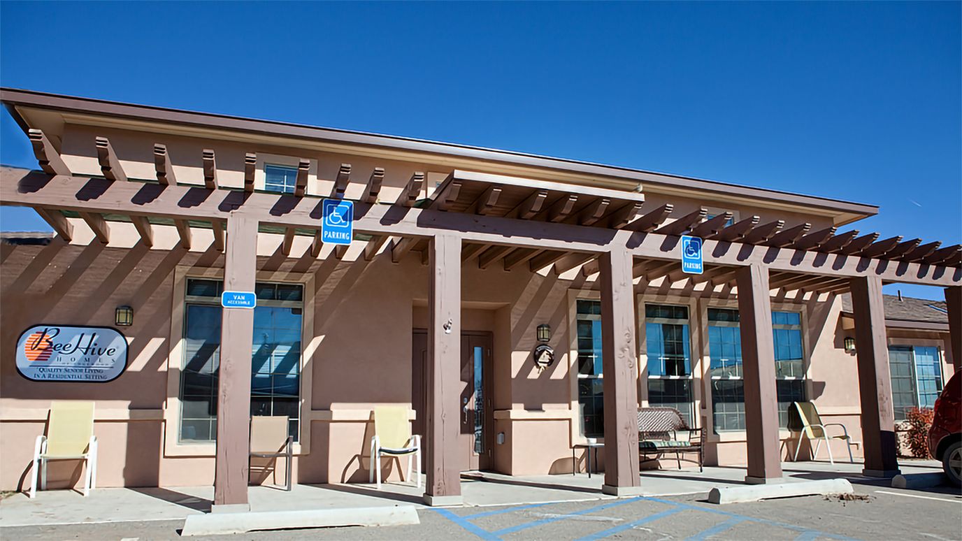 Front entrance of BeeHive Homes facility