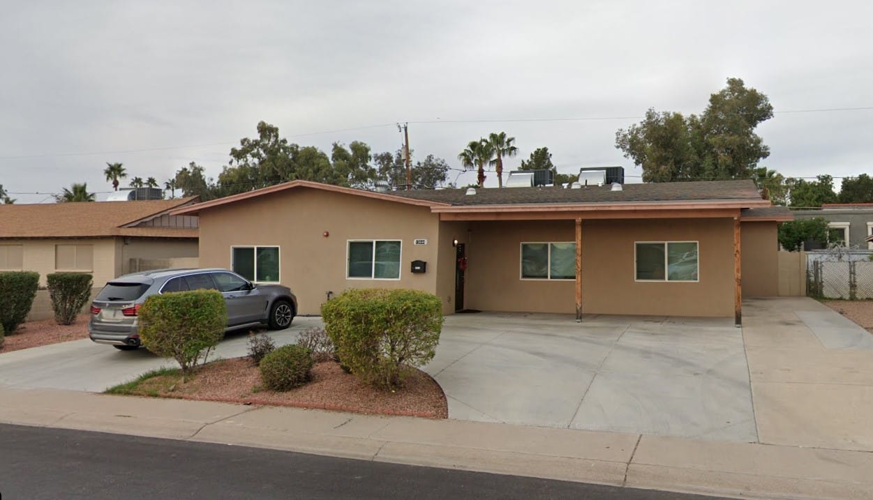 Exterior view of an assisted living facility