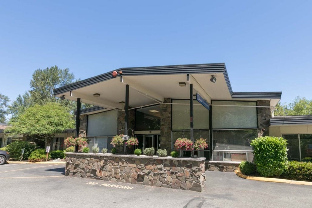 Exterior view of the Redmond Care and Rehabilitation Center