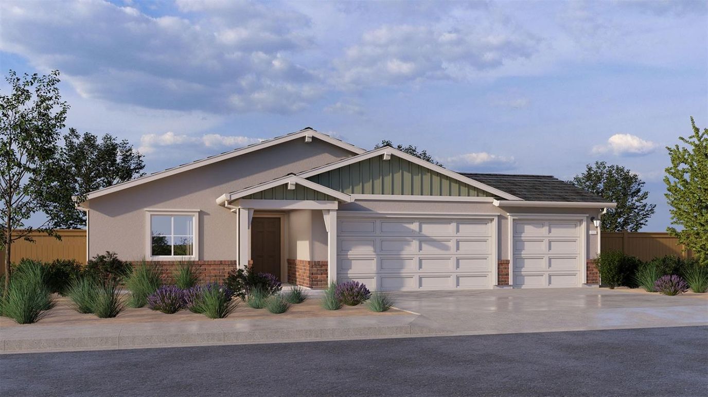 Exterior view of a single-story assisted living facility
