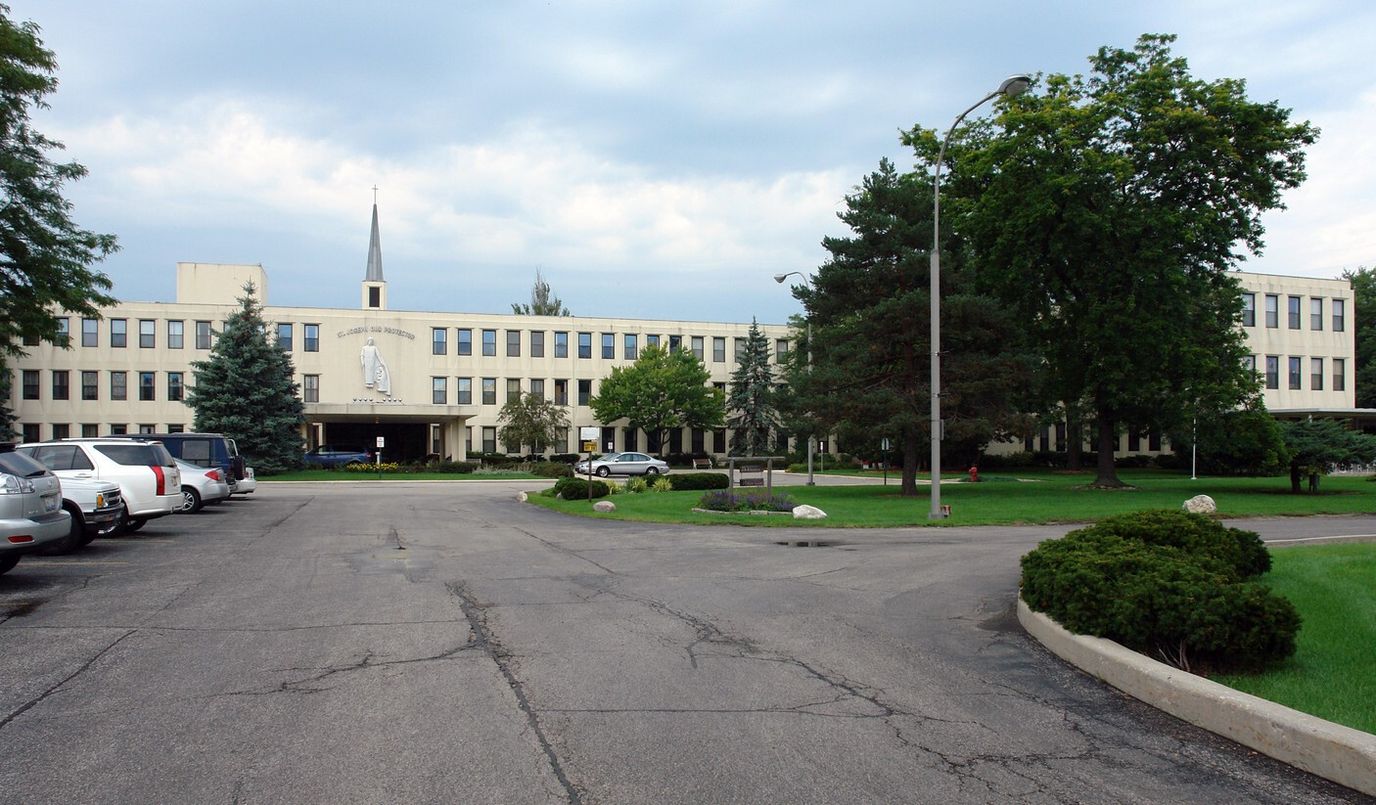 Exterior view of St Joseph Home for the Elderly