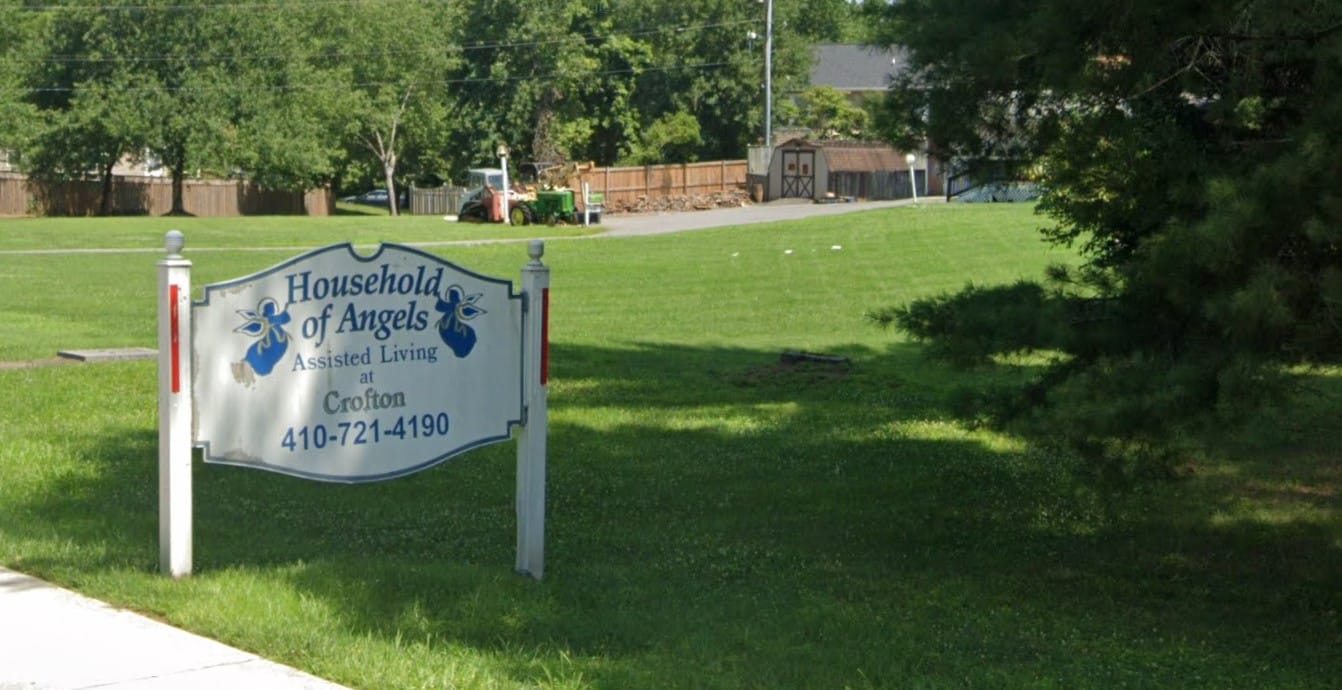 Signage for Household of Angels Assisted Living facility