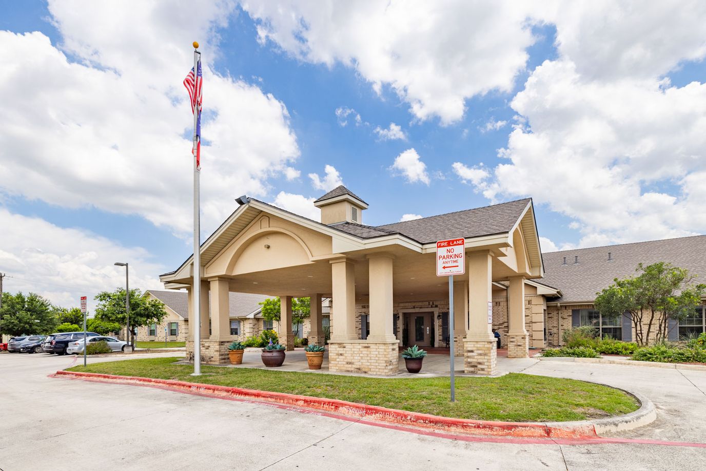 Exterior view of Westover Hills Rehabilitation facility