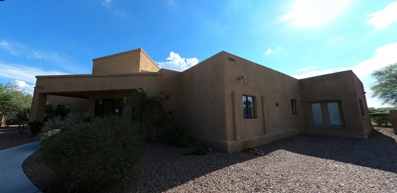 Exterior view of Aspen Care Home building