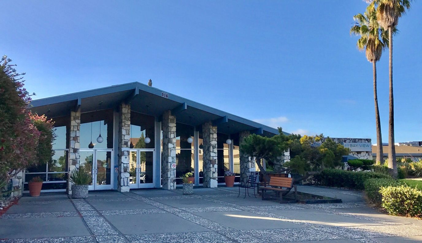 Front entrance of Bay View Rehabilitation facility