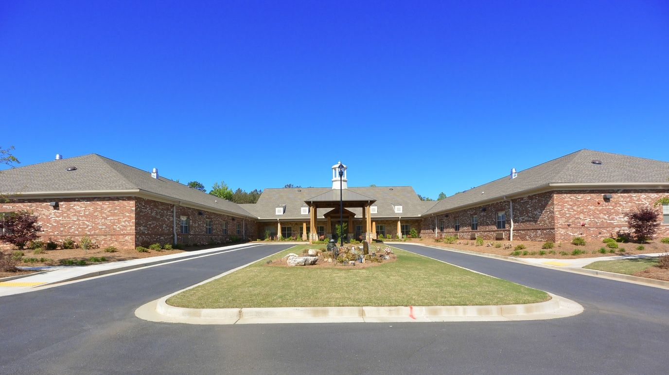 Exterior view of the Hope Center Memory Care facility